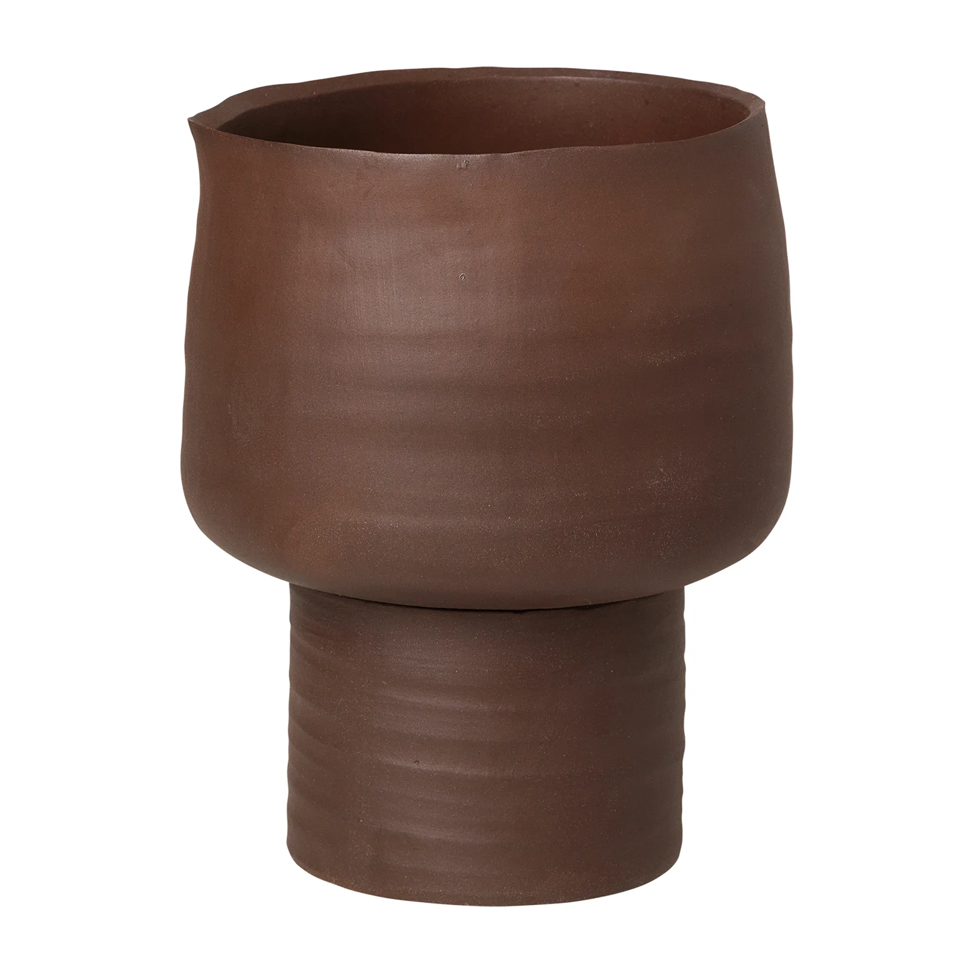 Axil maljakko 18,5 cm, Red clay Broste Copenhagen