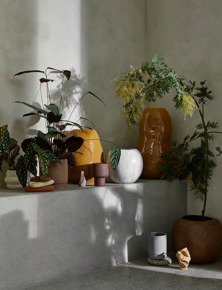 Axil maljakko 18,5 cm, Red clay Broste Copenhagen