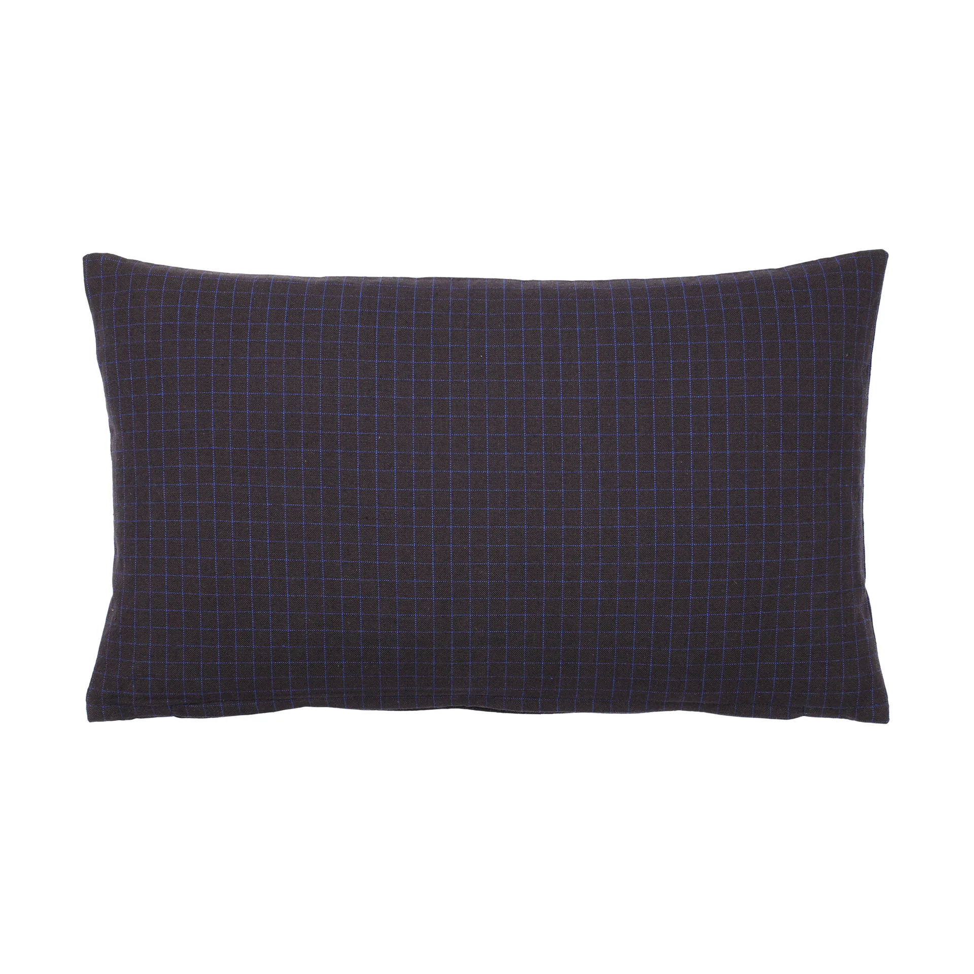 Bodil tyynynpäällinen 30x50 cm, Black-intense blue Broste Copenhagen