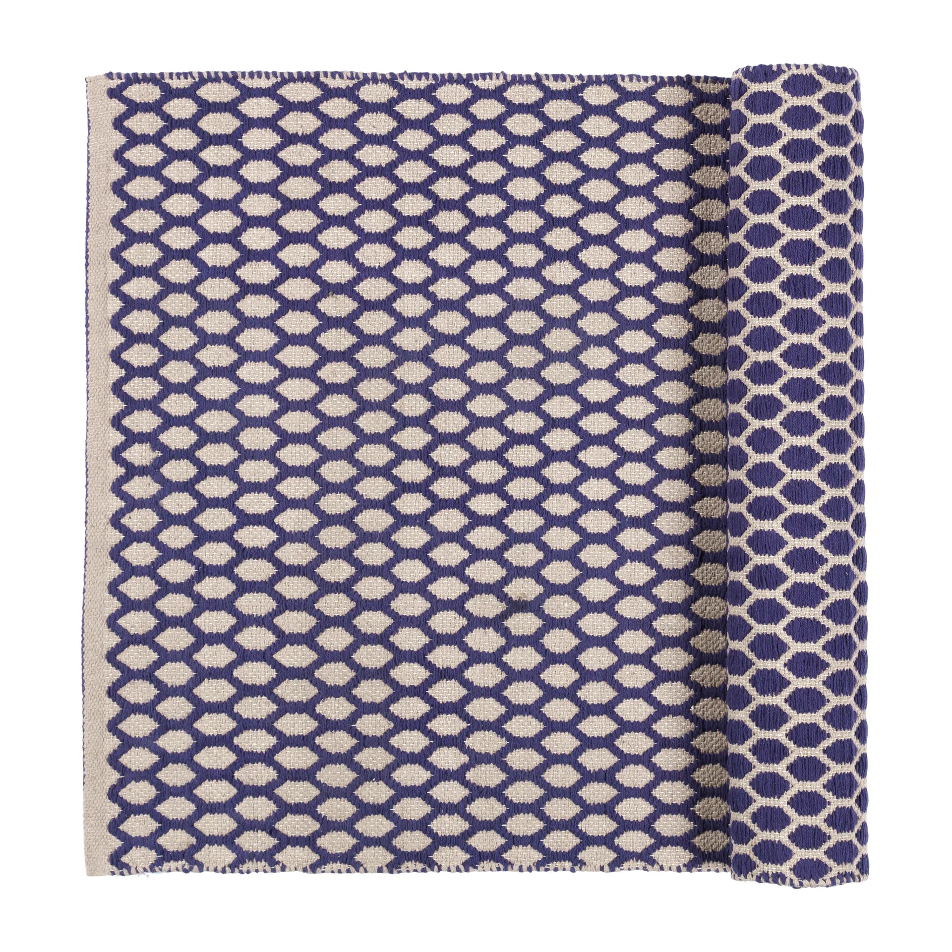 Boris matto 70x140 cm, Maritime blue Broste Copenhagen