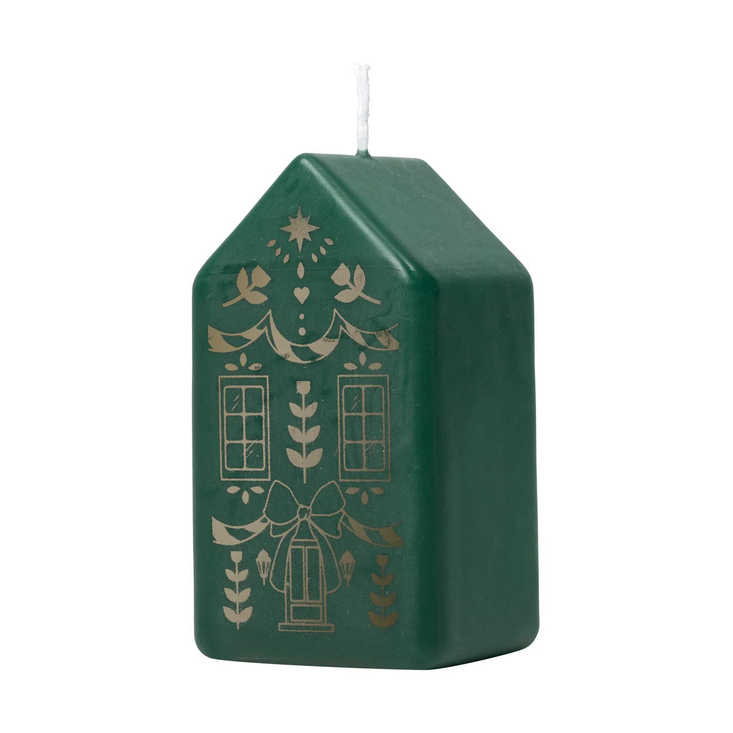 Casa pöytäkynttilä, Dark Green-Kulta Broste Copenhagen
