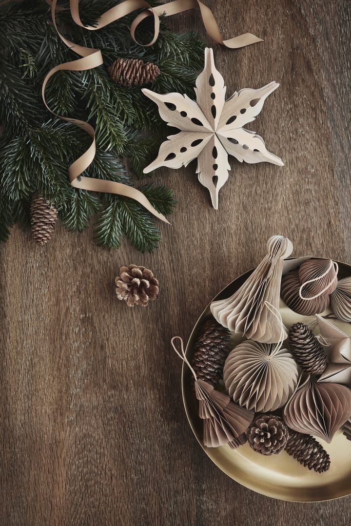 Christmas mix joulukoriste 2 osaa Natural brown - undefined - Broste Copenhagen