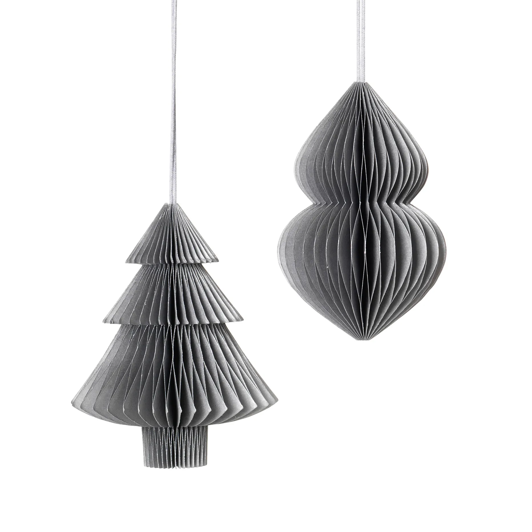 Christmas mix -joulukuusi-joulukoriste 2 osaa Silver Broste Copenhagen