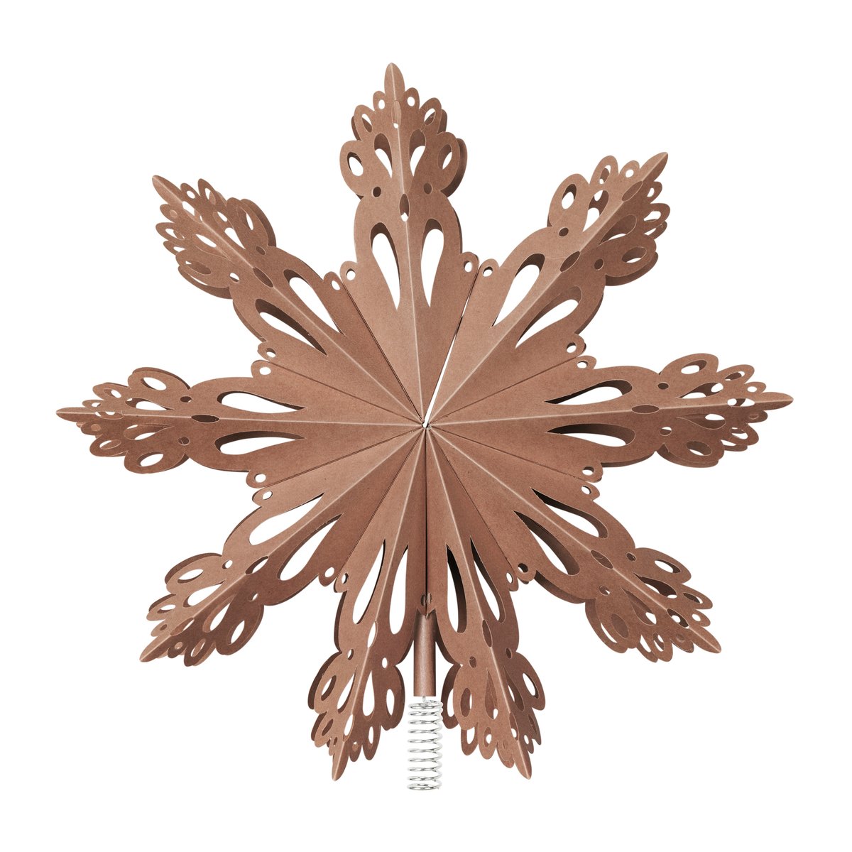 Broste Copenhagen Christmas star Joulutähti 30 cm Indian tan