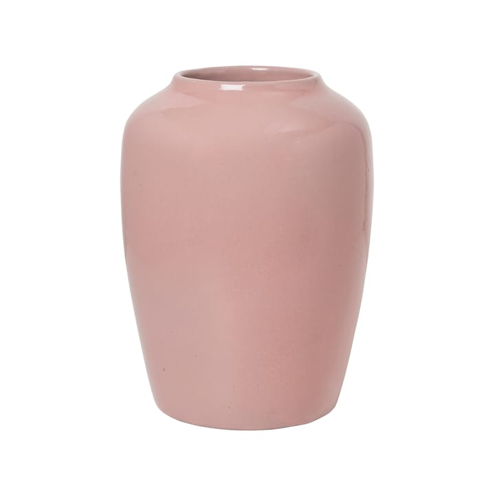 Cph Curve -keramiikkamaljakko 24,5 cm, Light red Broste Copenhagen