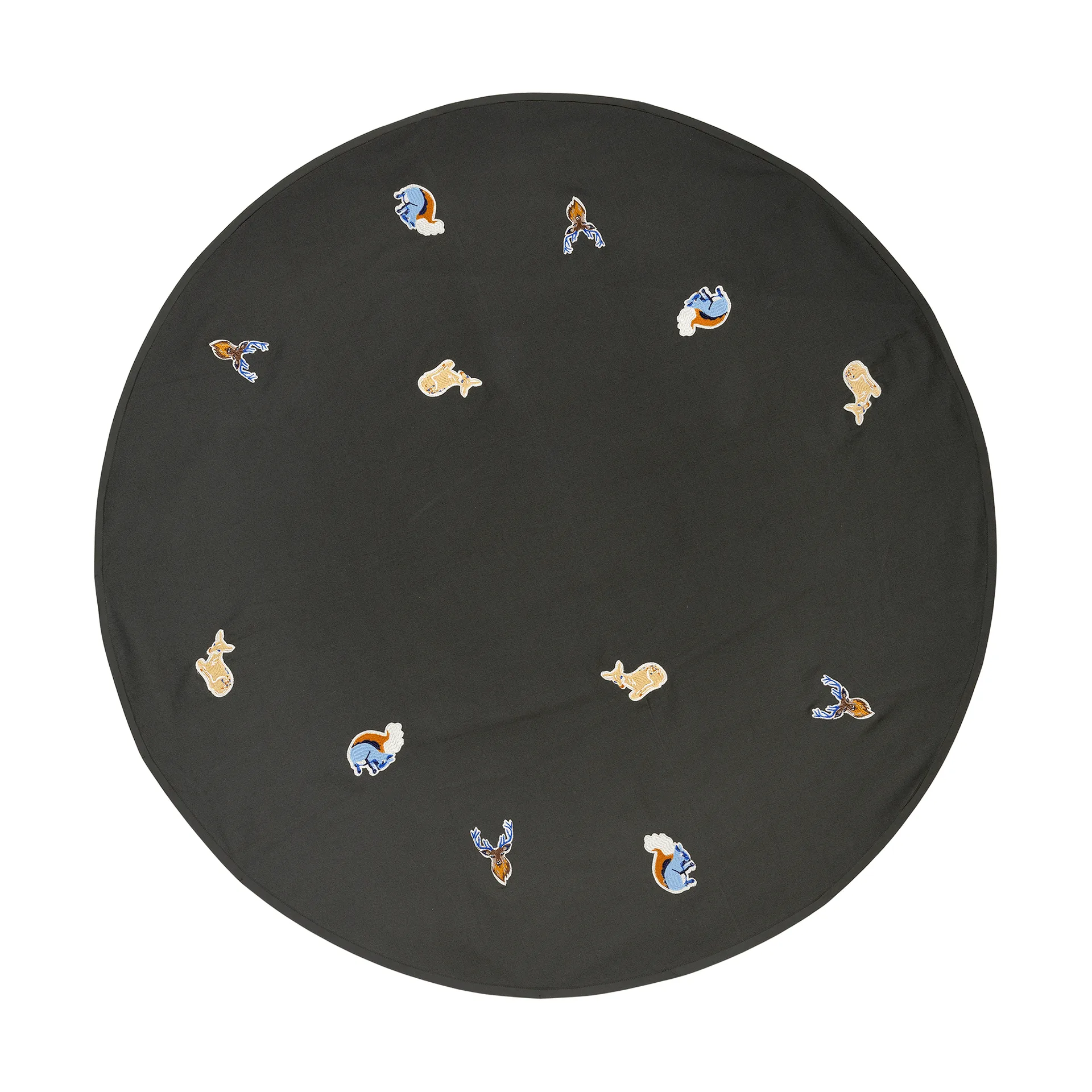 Broste Copenhagen Deer joulukuusenmatto Forest Green