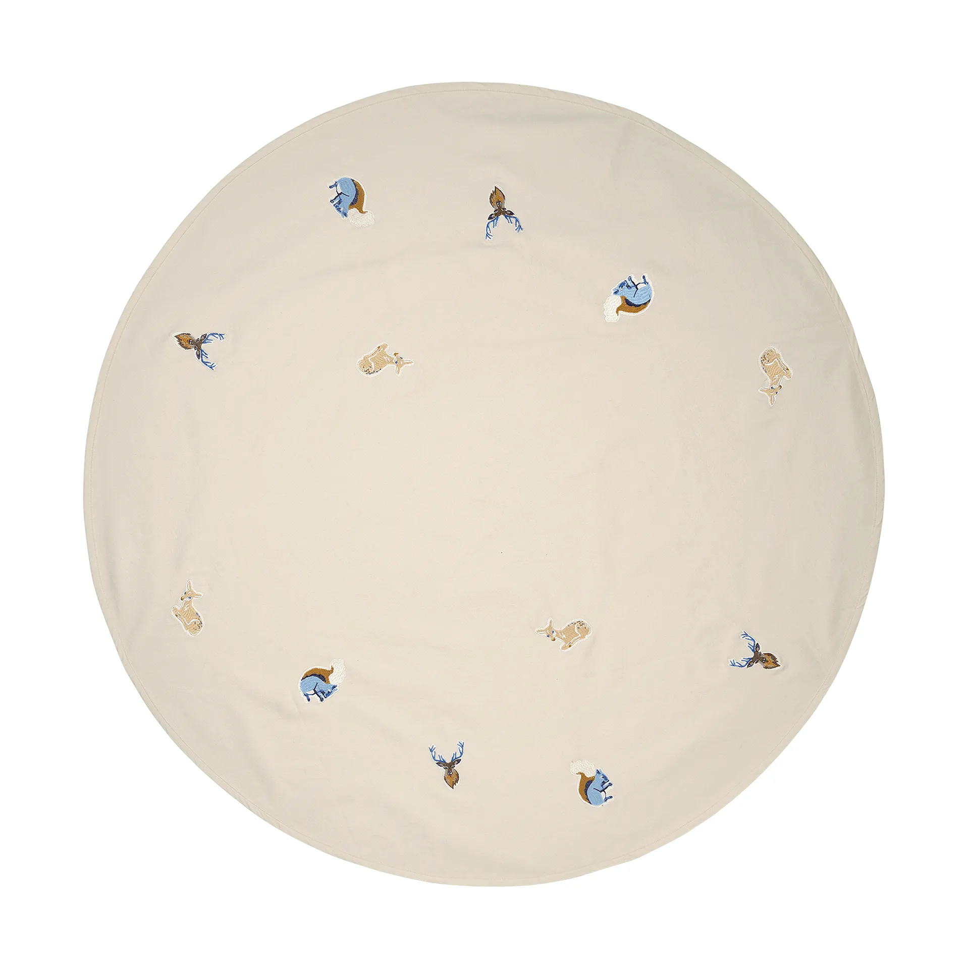 Broste Copenhagen Deer joulukuusenmatto Warm Beige