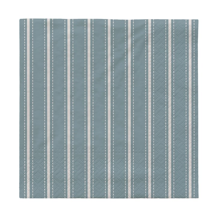 Dolly lautasliinat 33x33 cm 20 kpl - Vaaleansinivalkoinen - Broste Copenhagen