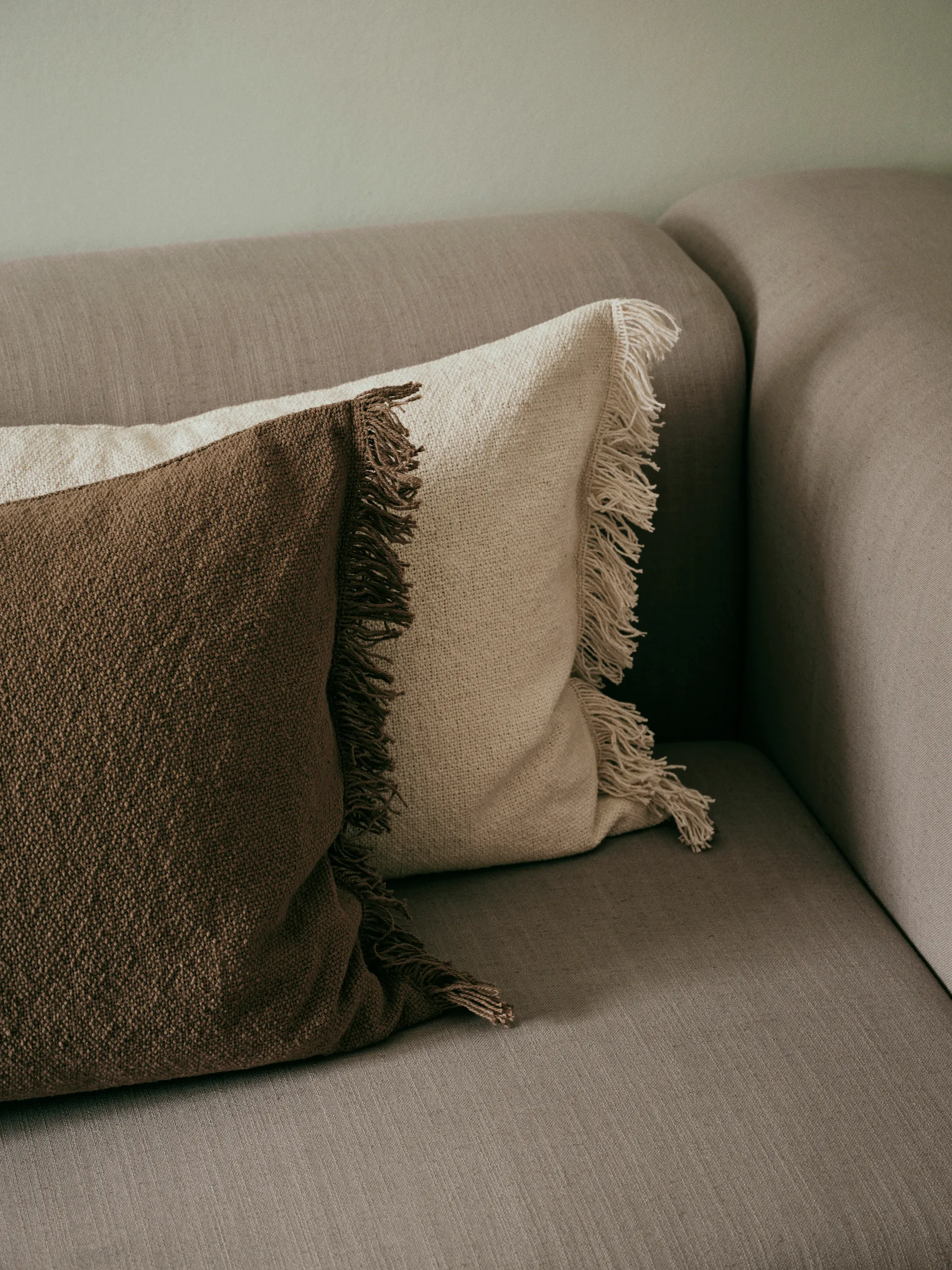 Ebba tyynynpäällinen, Vaaleabeige, 40x60 cm Broste Copenhagen