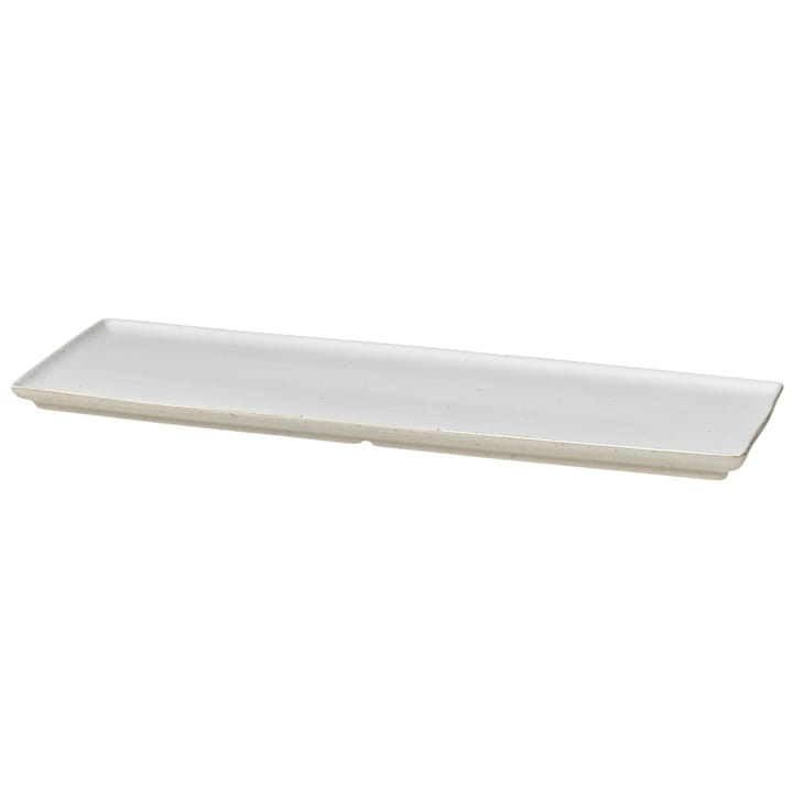 Eli lautanen 12x34 cm, Matte soft light grey Broste Copenhagen