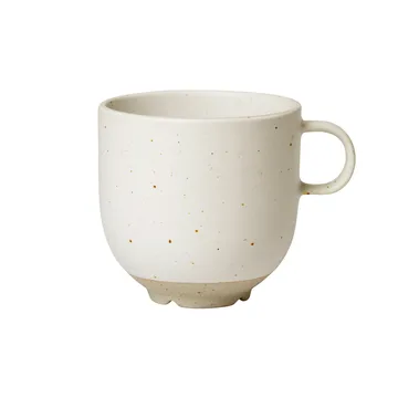 Eli muki kahvalla 20 cl - Matte soft light grey - Broste Copenhagen