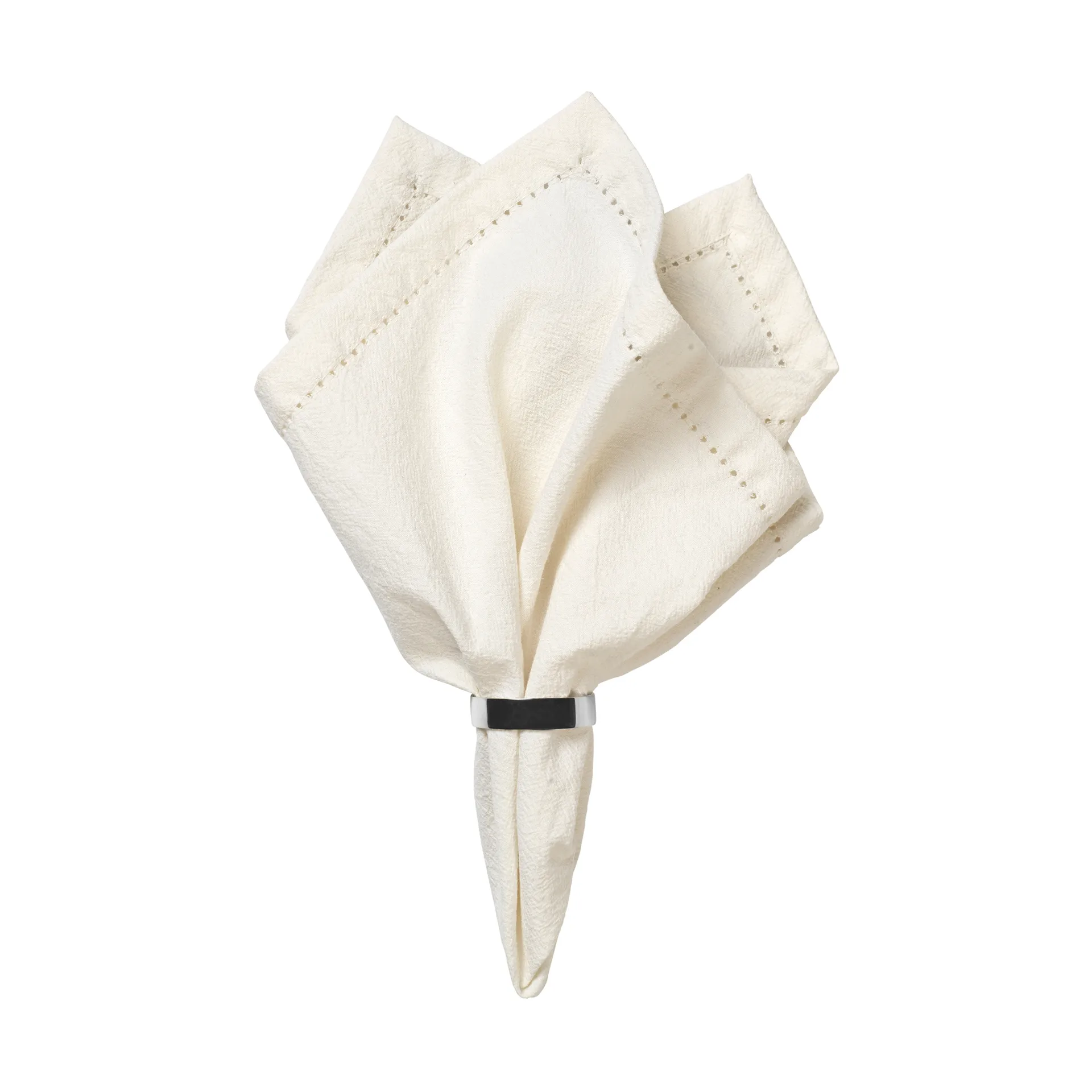 Elin kangaslautasliina 45x45 cm, Off white Broste Copenhagen