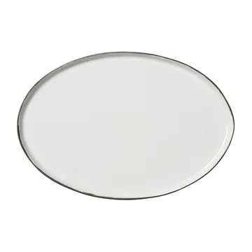 Esrum vati ovaali 26,5 x 39 cm - Ivory-grey - Broste Copenhagen