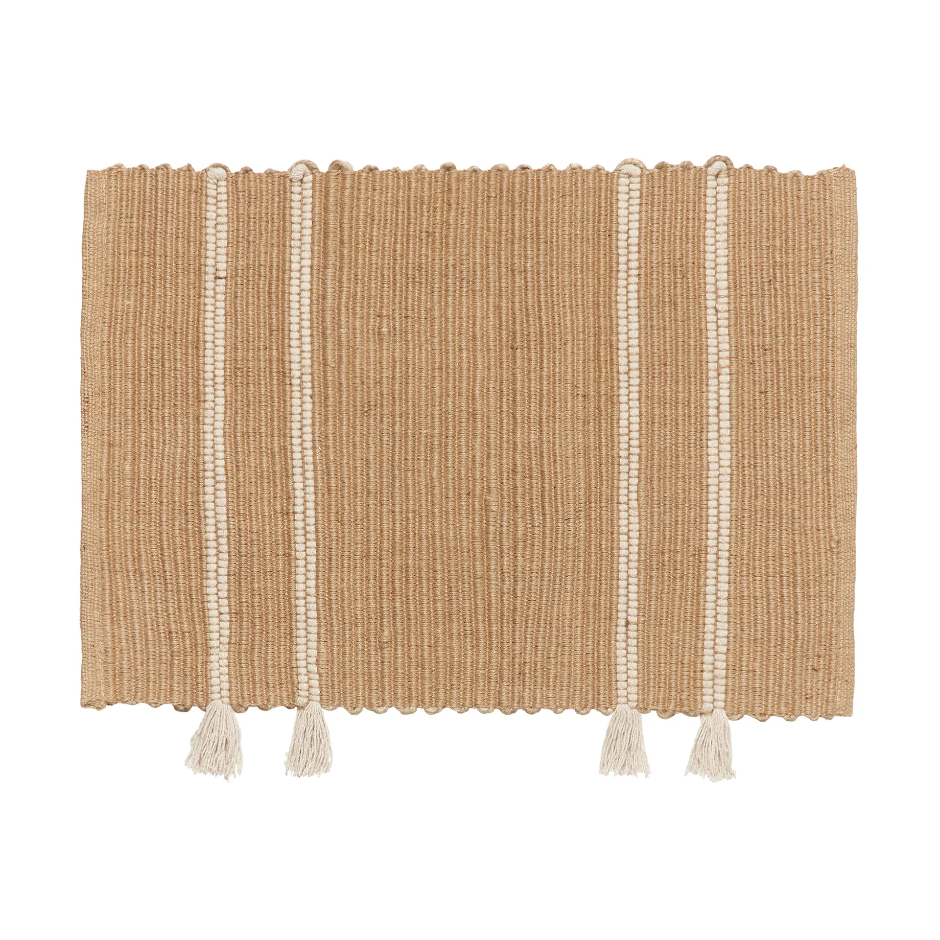 Ezra ovimatto 50x70 cm, Natural-off white Broste Copenhagen