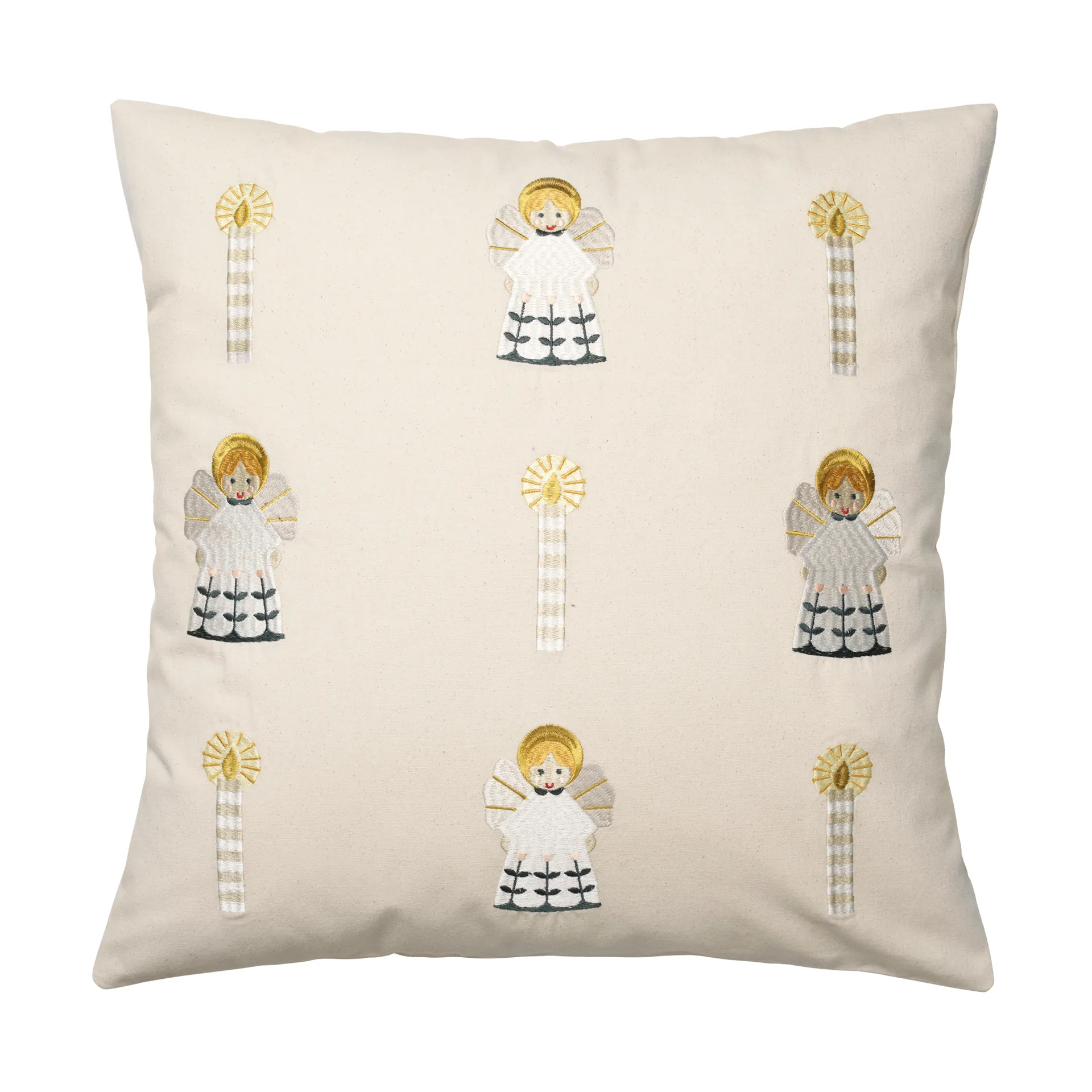 Fairy Tale tyynynpäällinen 50x50 cm, Kultainen Broste Copenhagen