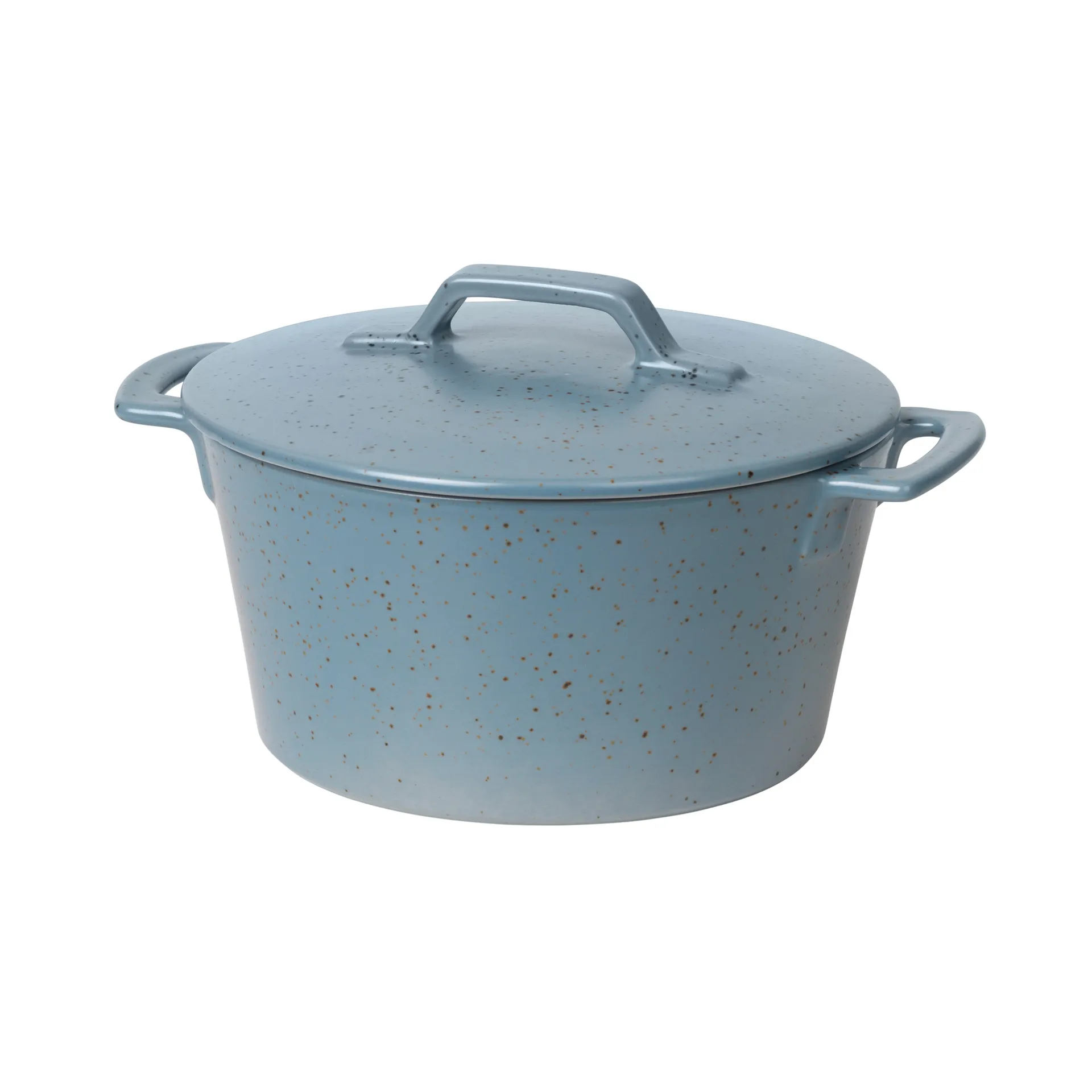 Hasle pata 19x23,5 cm, Flintstone blue granite Broste Copenhagen