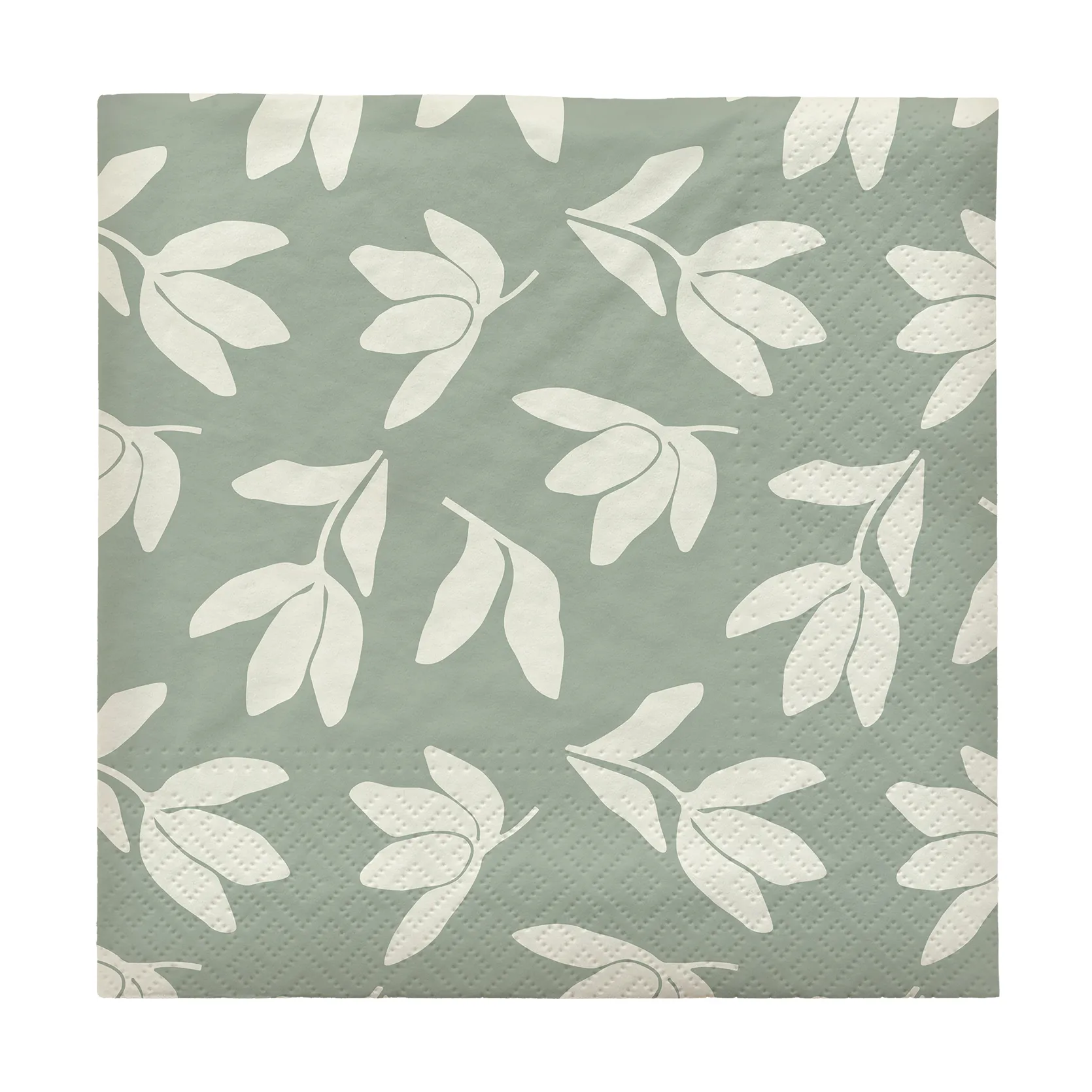 Herbert paperiservetit 33x33 cm 20-pack, Desert sage-off white Broste Copenhagen