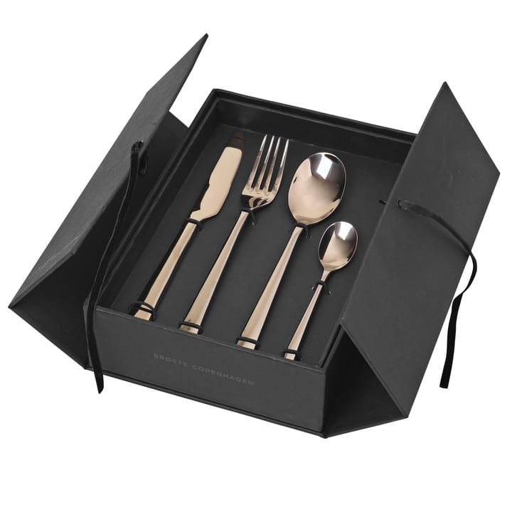 Hune aterimet 16 osaa - titanium espresso - Broste Copenhagen