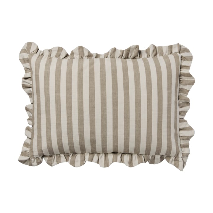 Ina tyynynpäällinen - Ruskea kelp-castle beige, 40x60 cm - Broste Copenhagen