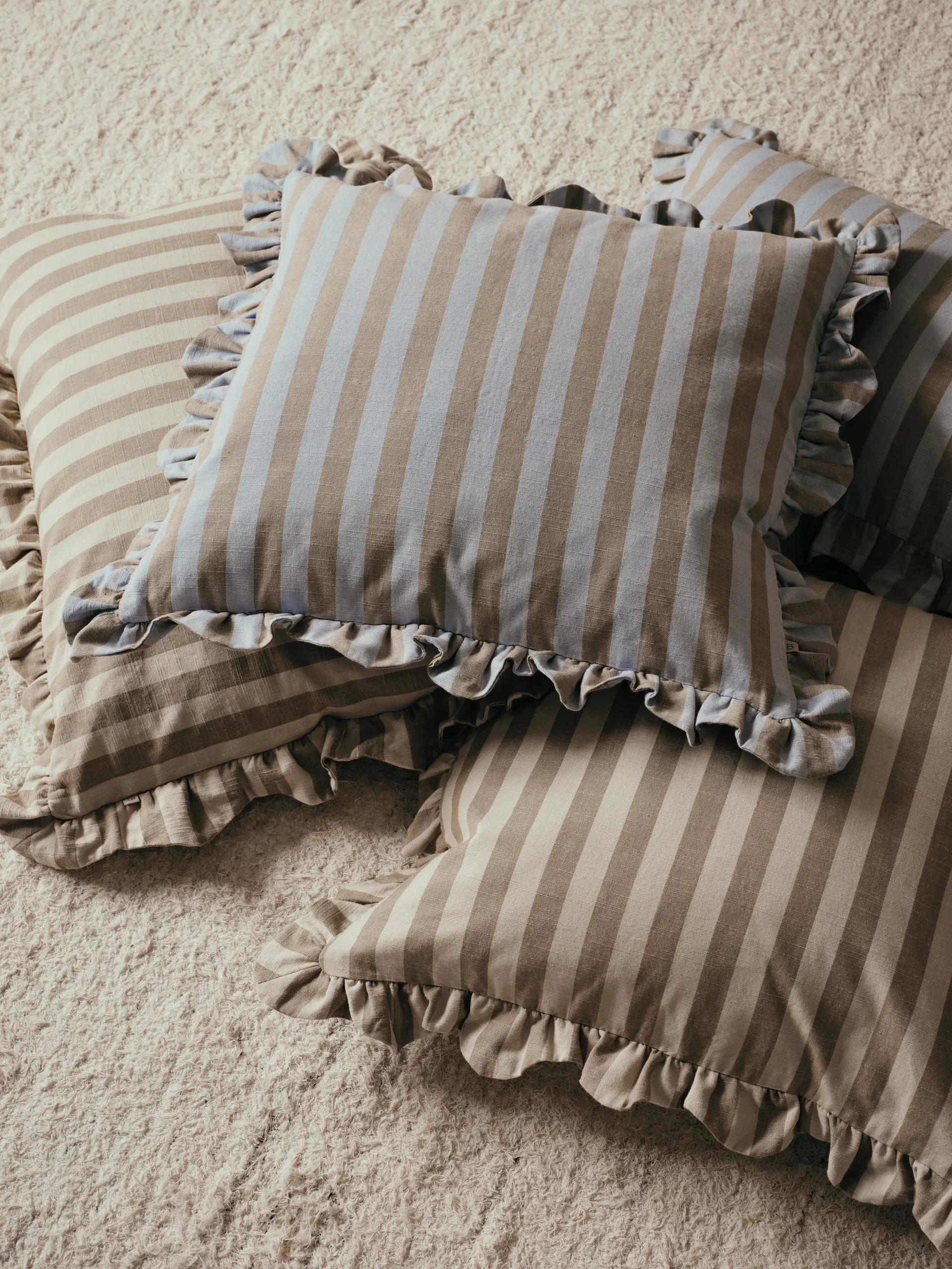 Ina tyynynpäällinen, Ruskea kelp-castle beige, 40x60 cm Broste Copenhagen