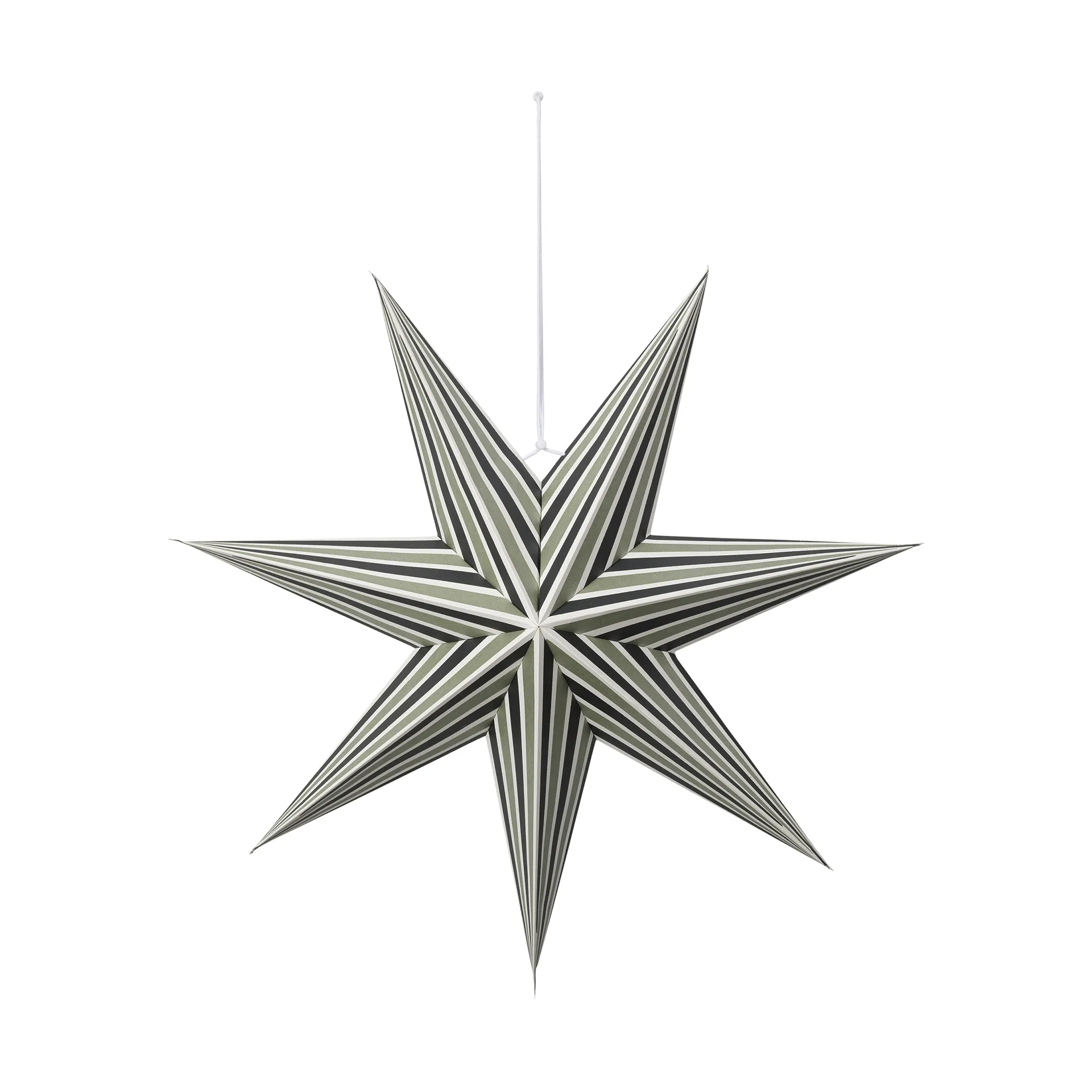 Broste Copenhagen Joy adventtitähti Deep Forest-Light Sage, L