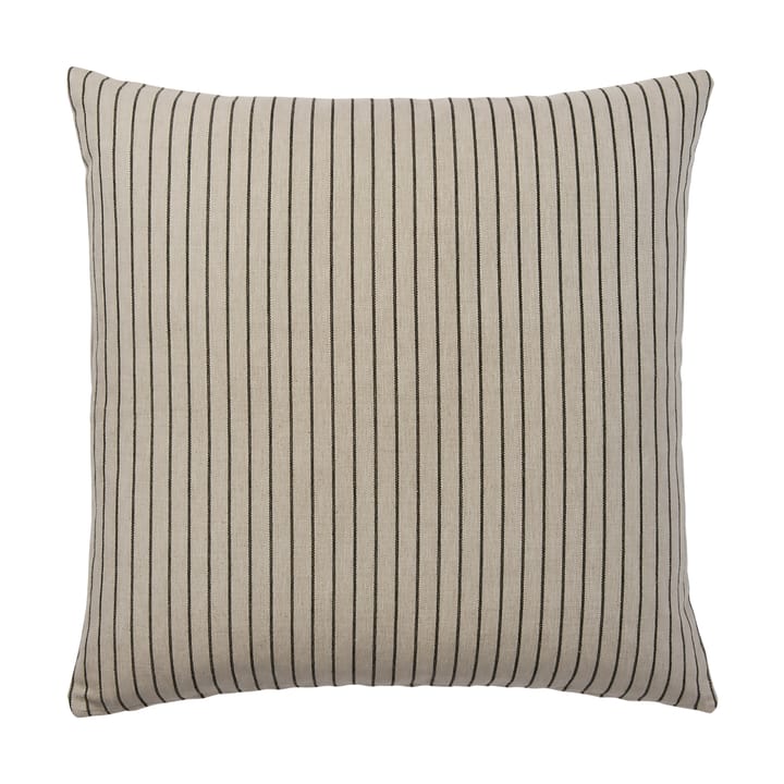 Karen-tyynynpäällinen - Vaaleabeige-musta, 60x60 cm - Broste Copenhagen