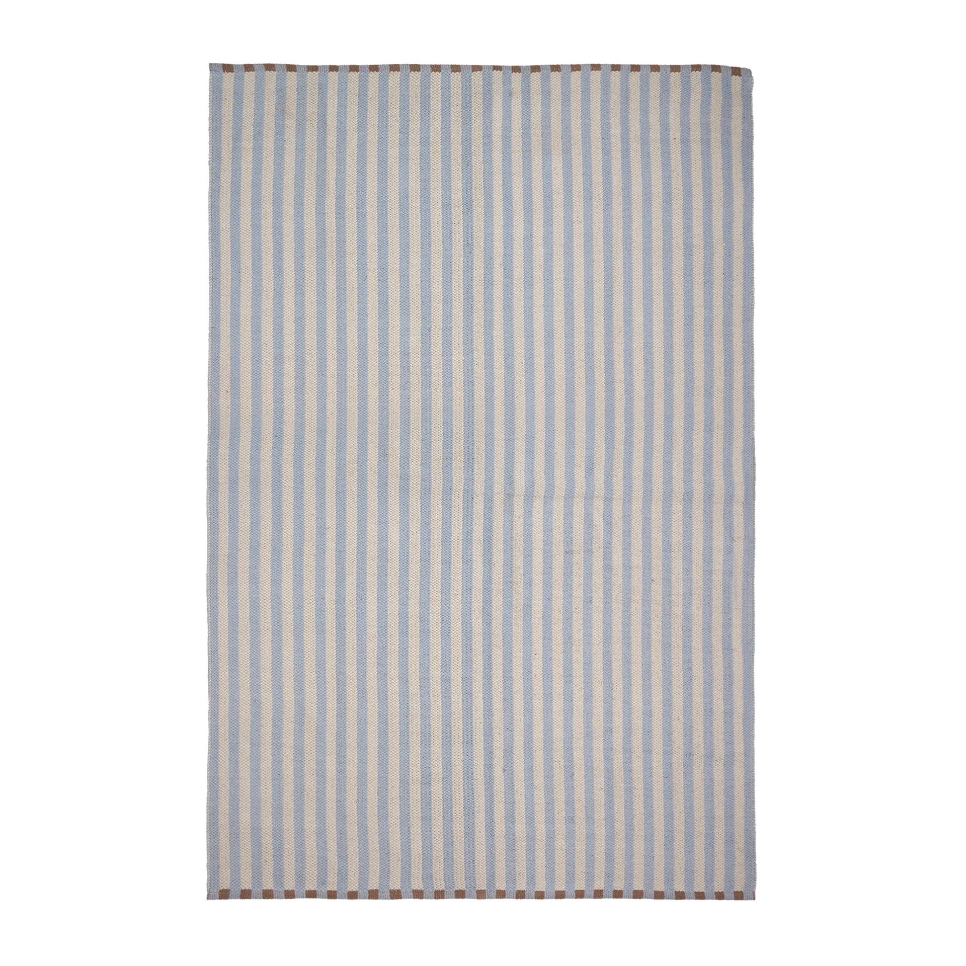Lamel matto 140 x 200 cm, Serenity blue-light warm grey Broste Copenhagen