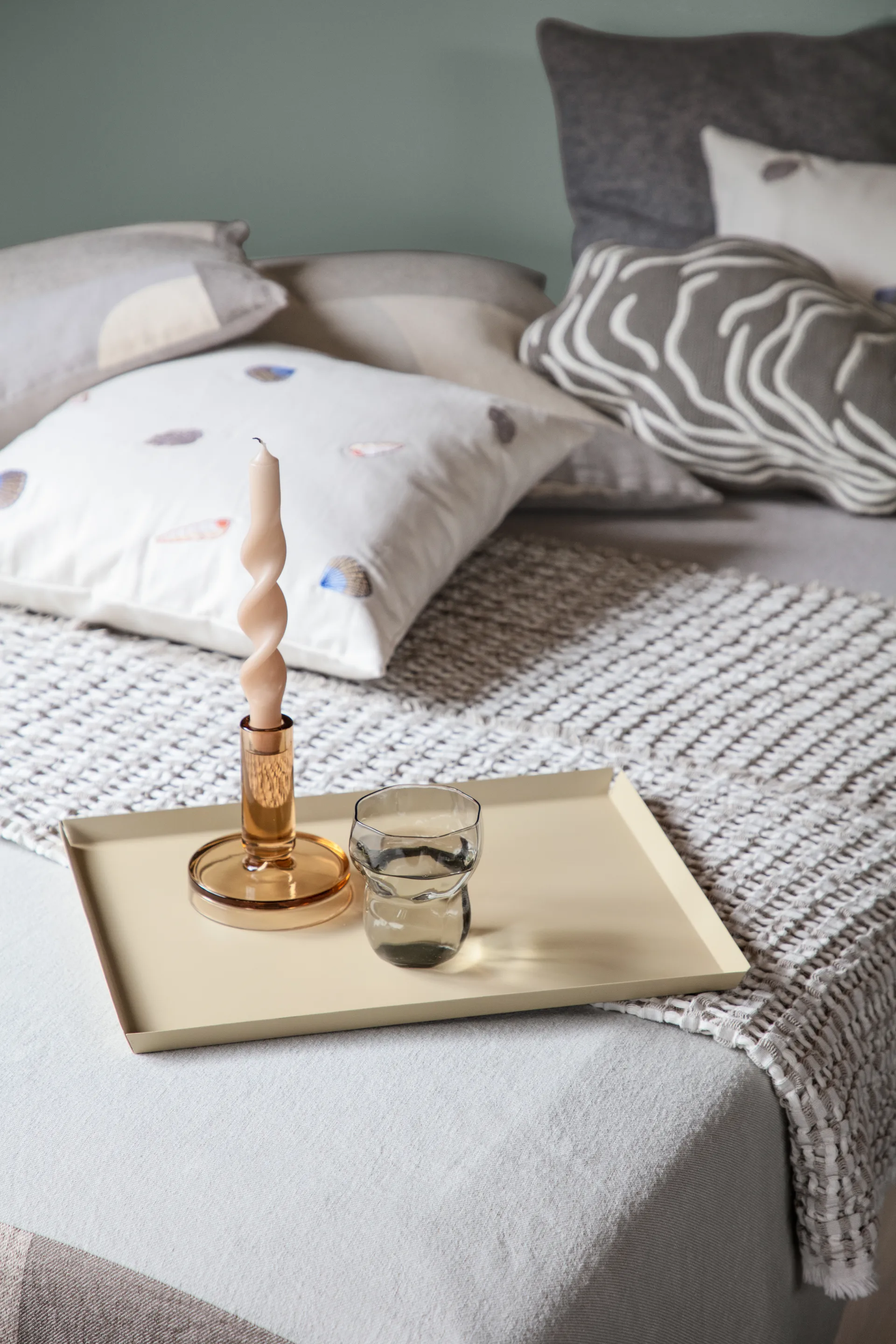 Limfjord juomalasi 25 cl, Light grey Broste Copenhagen