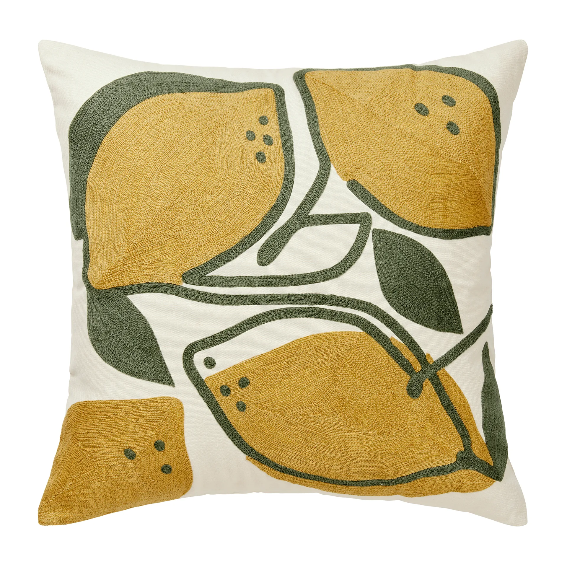 Limone tyynynpäällinen 50 x 50 cm, Castle beige Broste Copenhagen