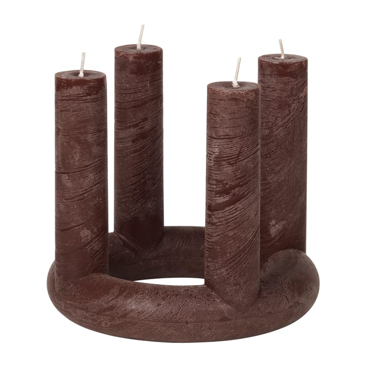 Lucia adventtikynttilä, Madder brown Broste Copenhagen
