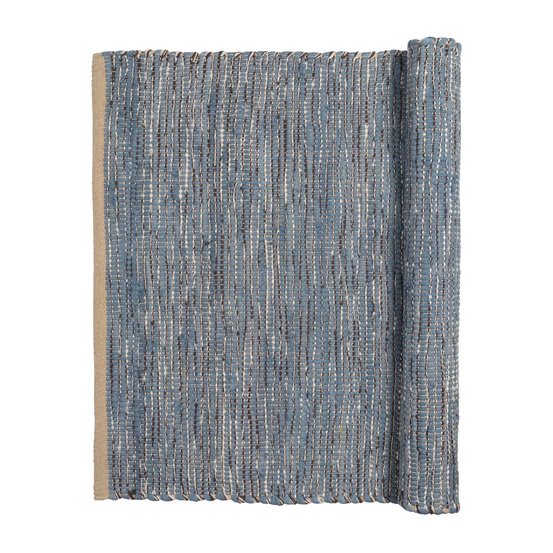 Magda puuvillamatto 60x90 cm, Flint stone blue Broste Copenhagen