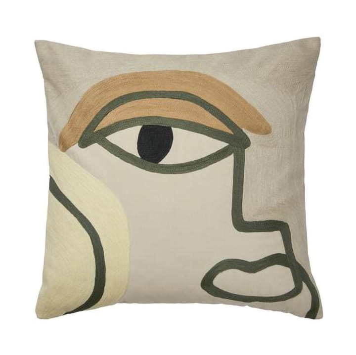 Manon tyynynpäällinen 50x50 cm, Beige Broste Copenhagen