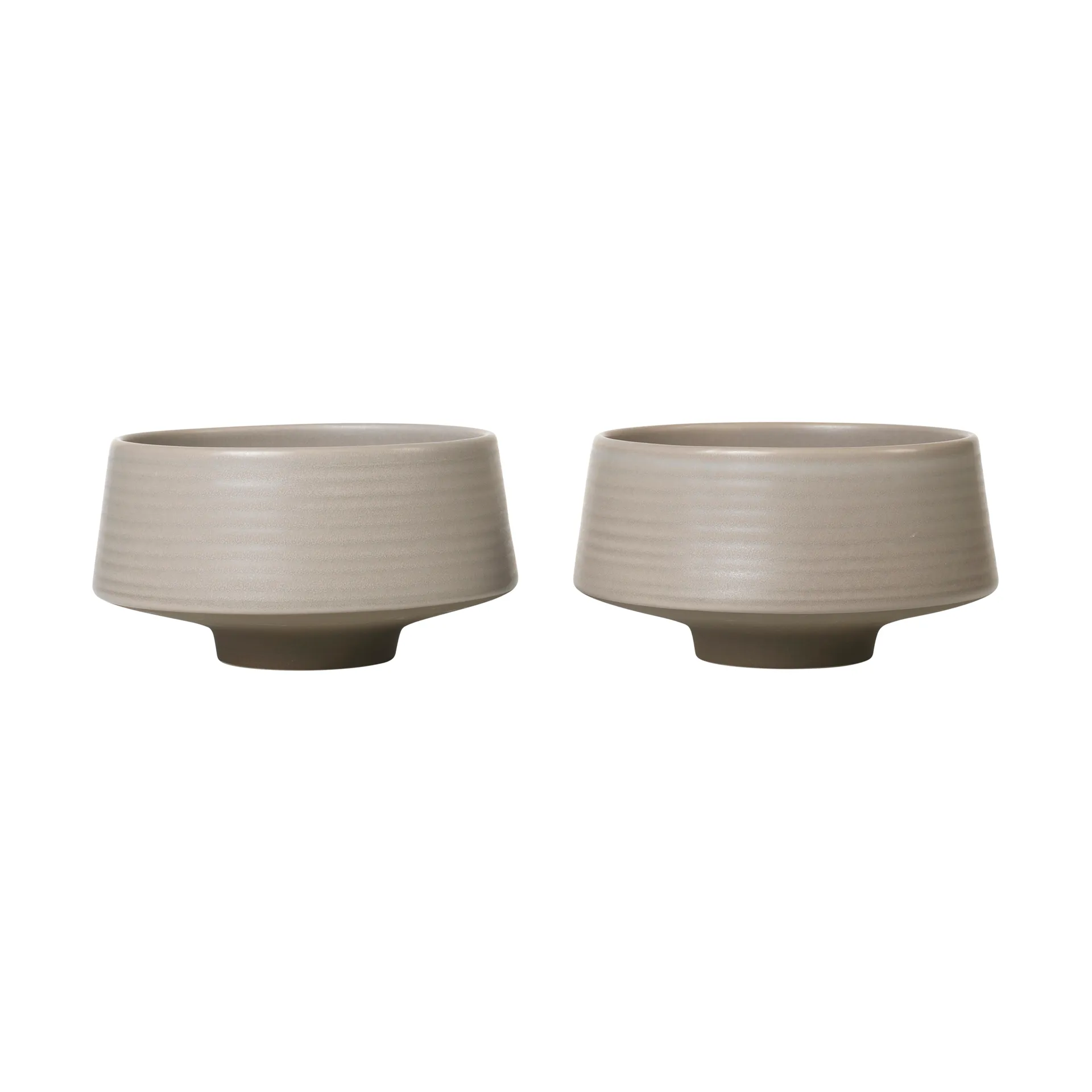 Miko kulho Ø14 cm 2-pack, Warm grey Broste Copenhagen