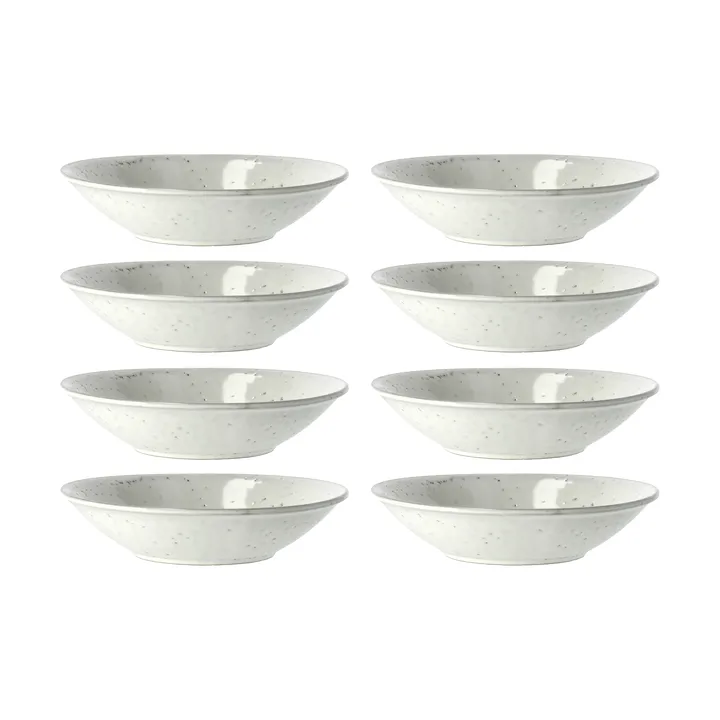 Nordic Sand pastalautanen Ø22,5 cm 8-pakkaus - Broste Copenhagen