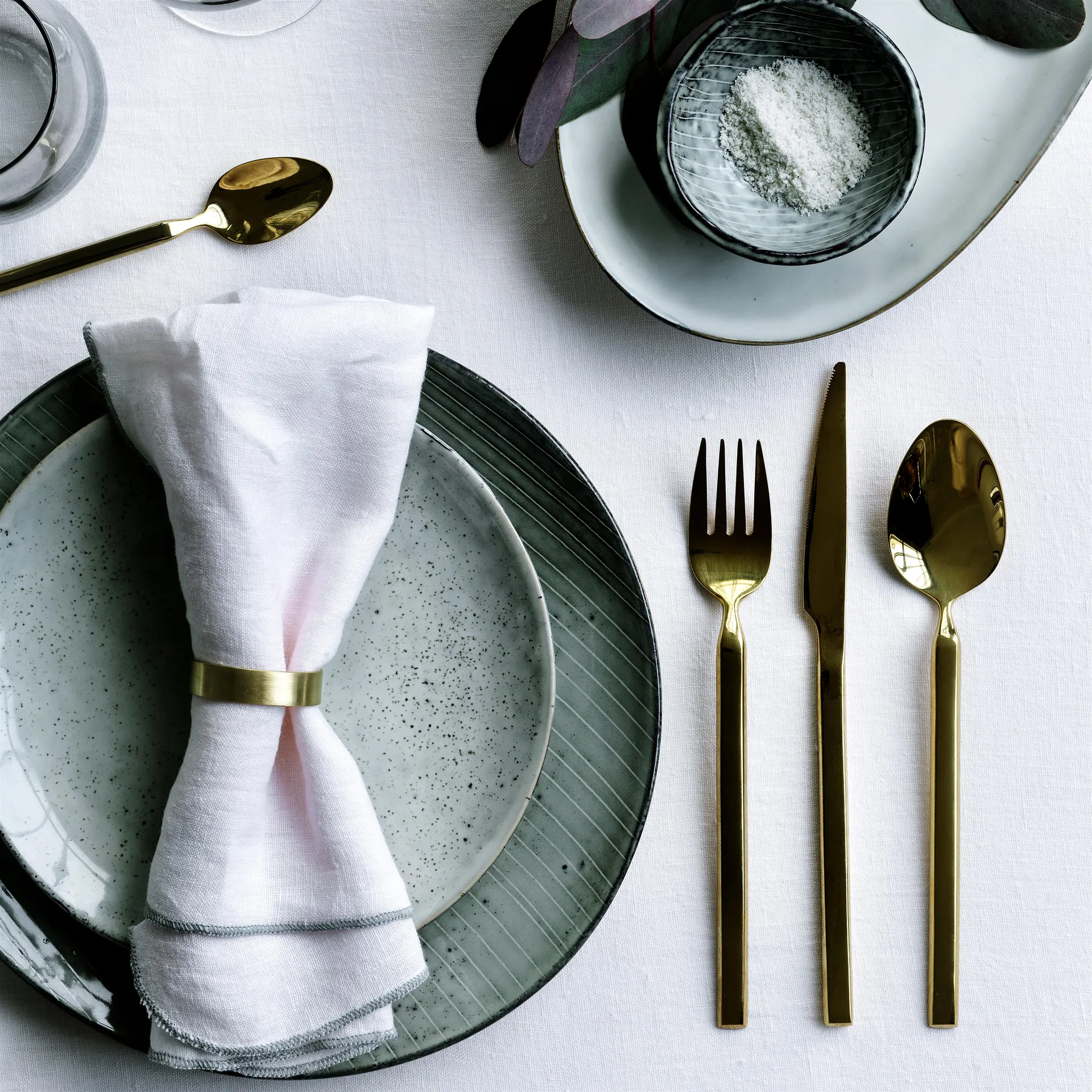 Nordic Sea ‑lautaspakkaus, 4 osaa Ø 31 cm Broste Copenhagen