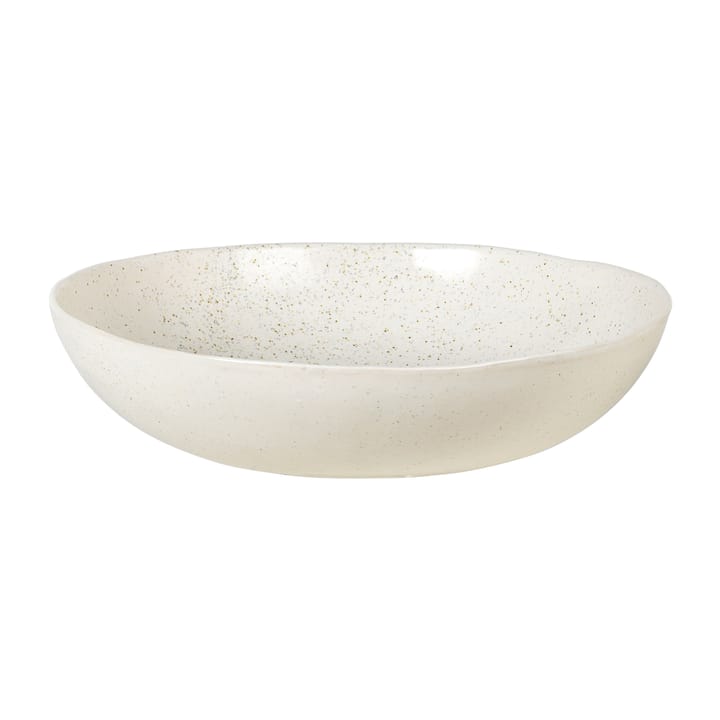 Nordic Vanilla salladskulho Ø34,5 cm - Cream with grains - Broste Copenhagen