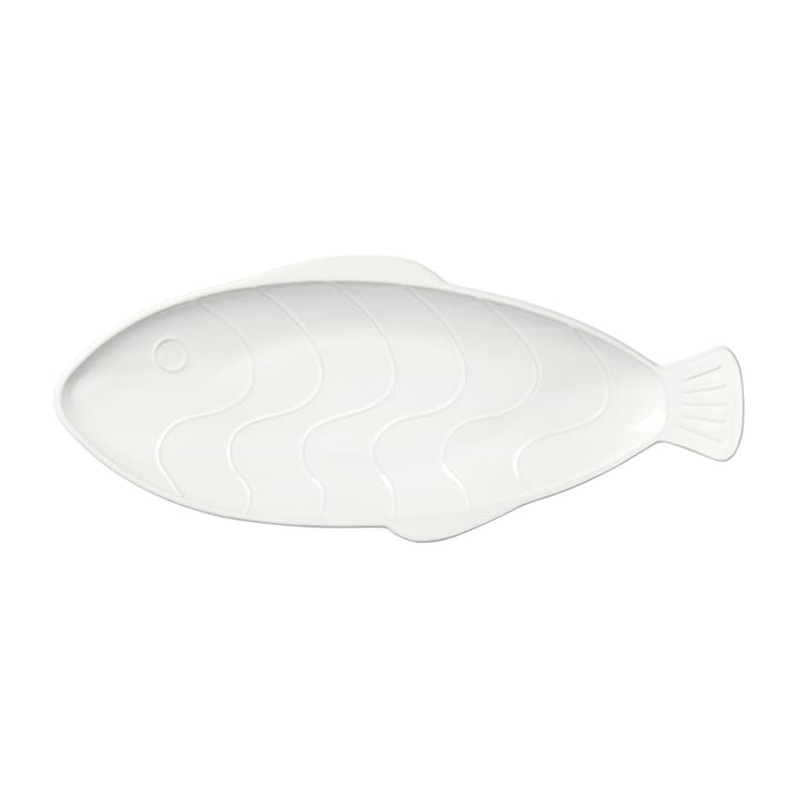 Pesce lautanen 17,6 x 41,4 cm - Transparent white - Broste Copenhagen