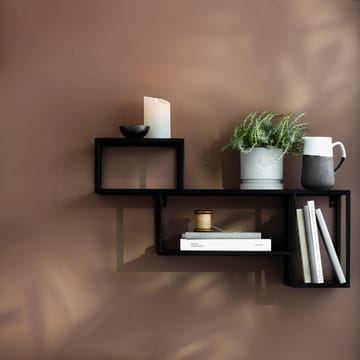Polaris ruukku aluslautasella Ø 12 cm - Ceramic drizzle (harmaa) - Broste Copenhagen
