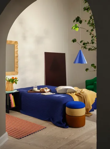 Pond rahi 42 cm - Blue-sand-ochre - Broste Copenhagen