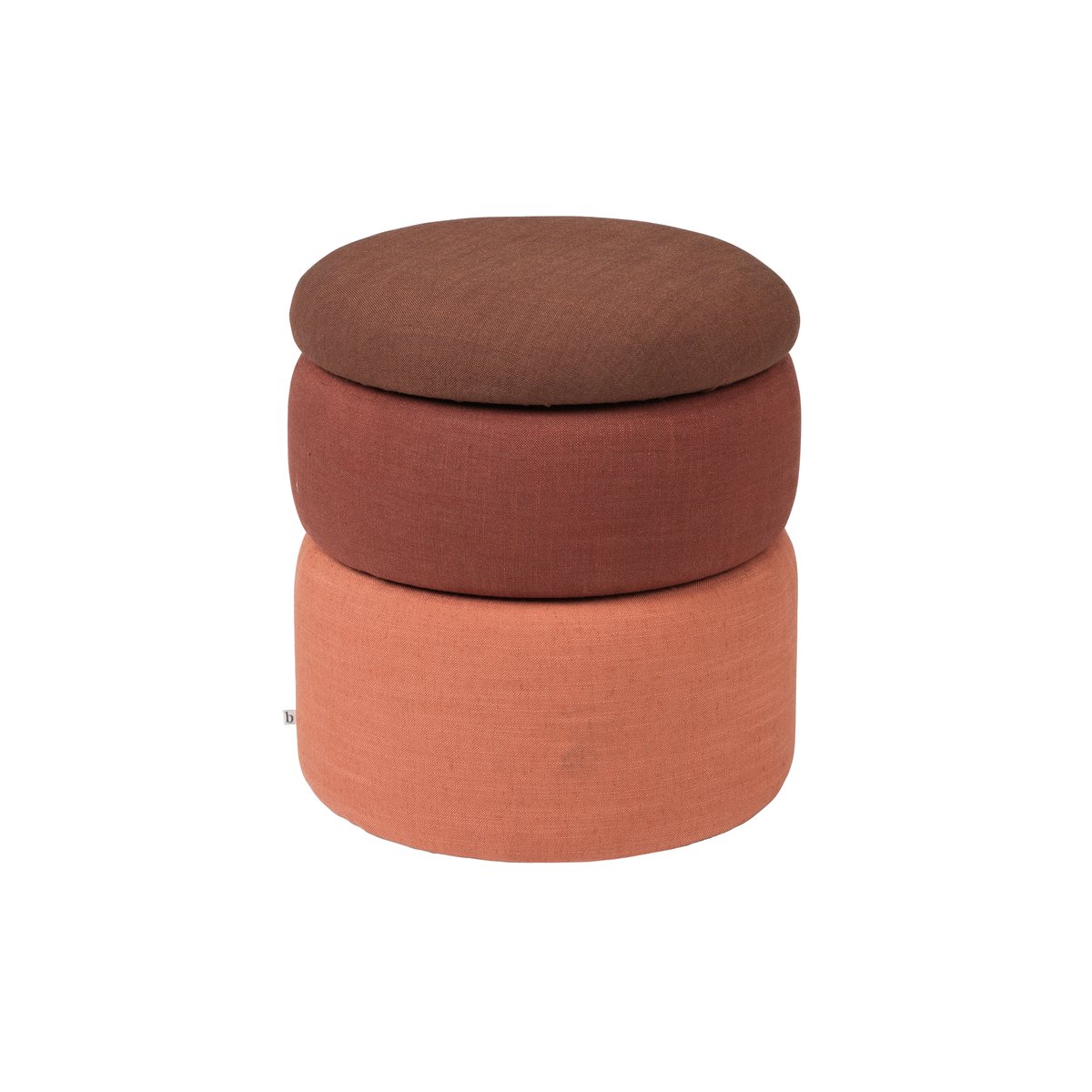 Broste Copenhagen Pond rahi 42 cm Rusty shades | Skandinaavinen Sisustus | Istuinrahit | Punainen