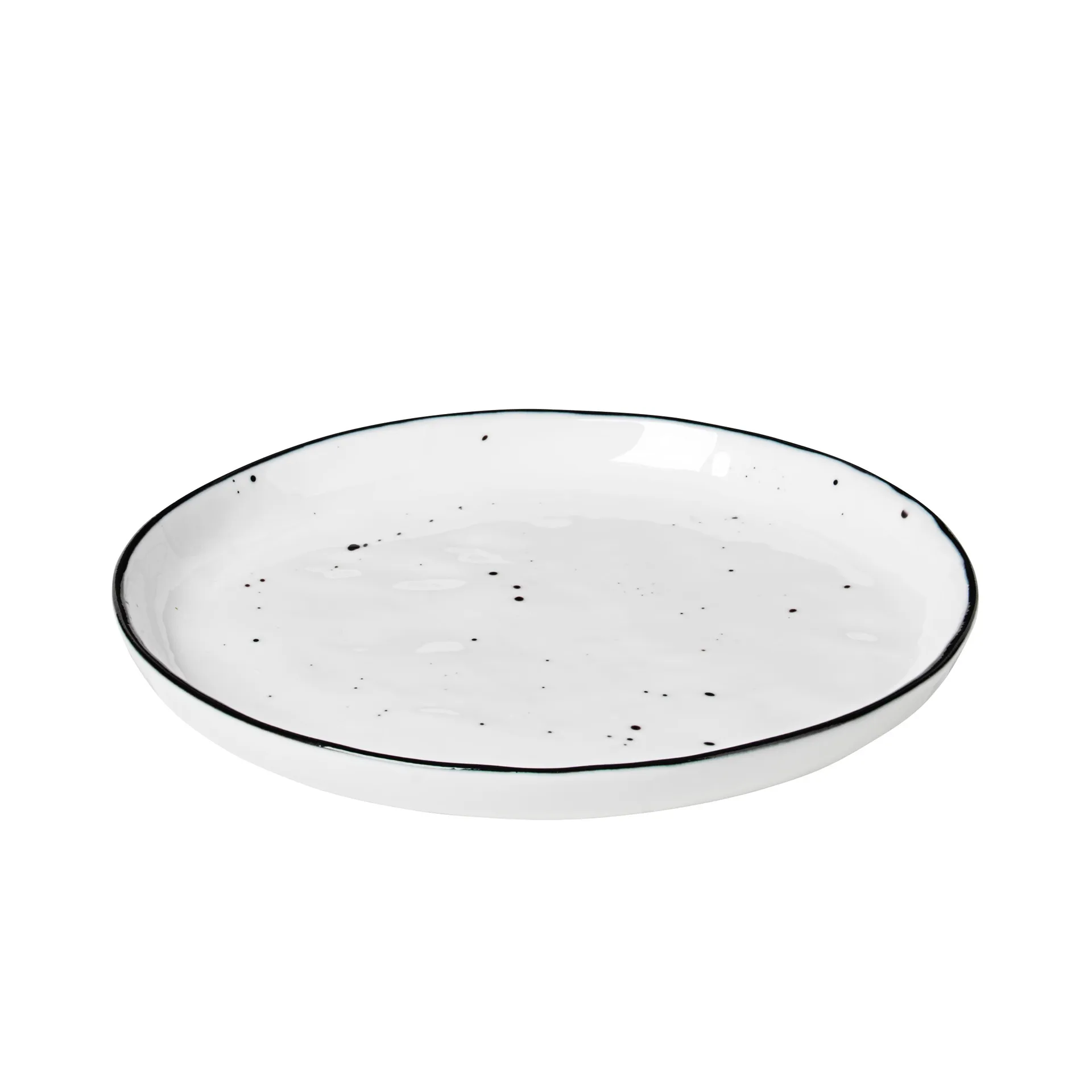 Salt lautanen, täplikäs, Ø 13,8 cm Broste Copenhagen