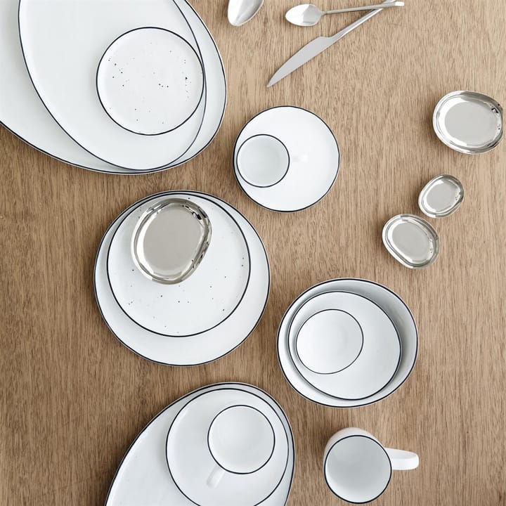 Salt lautanen, täplikäs, Ø 28 cm Broste Copenhagen