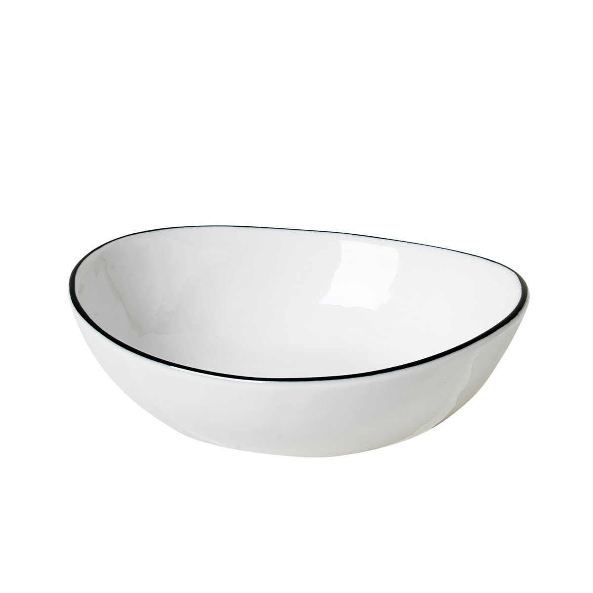Broste Copenhagen Salt pilkuton kulho 12,5 cm | Skandinaavinen Sisustus | Tarjoilukulhot | Valkoinen