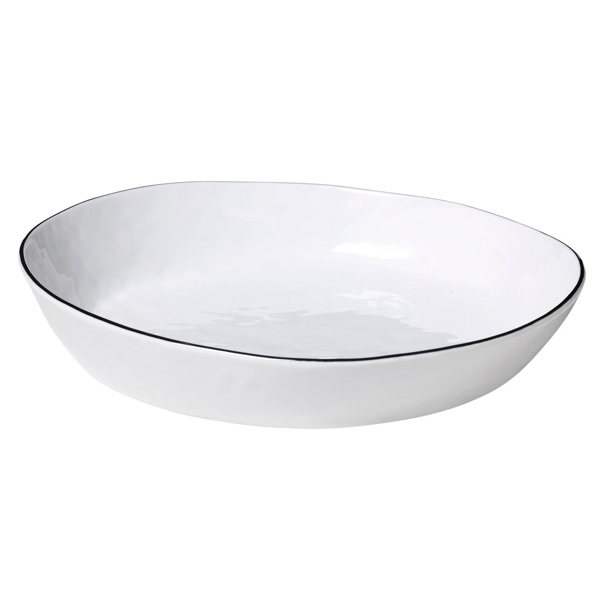 Broste Copenhagen Salt tarjoilukulho 24 cm | Skandinaavinen Sisustus | Tarjoilukulhot | Musta