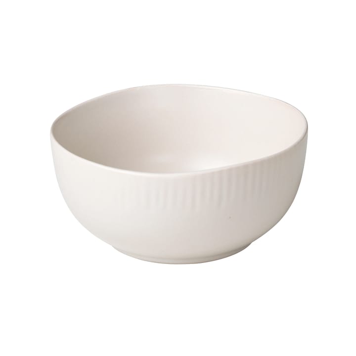 Sandvig korkea kulho soft white, Ø 12 cm Broste Copenhagen