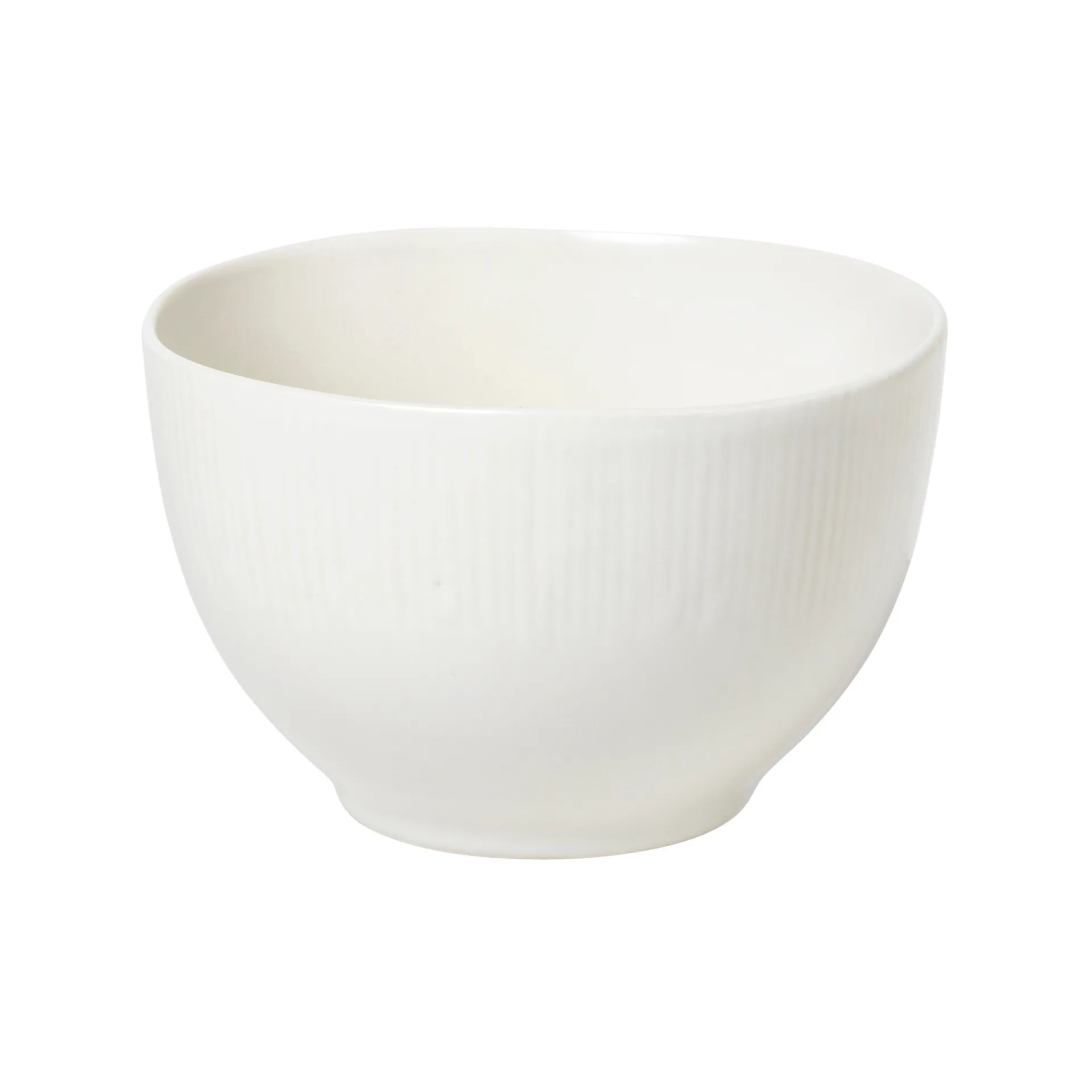 Sandvig korkea kulho soft white, Ø 13 cm Broste Copenhagen