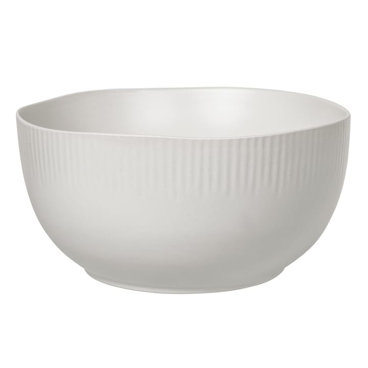 Sandvig korkea kulho soft white, Ø 25 cm Broste Copenhagen