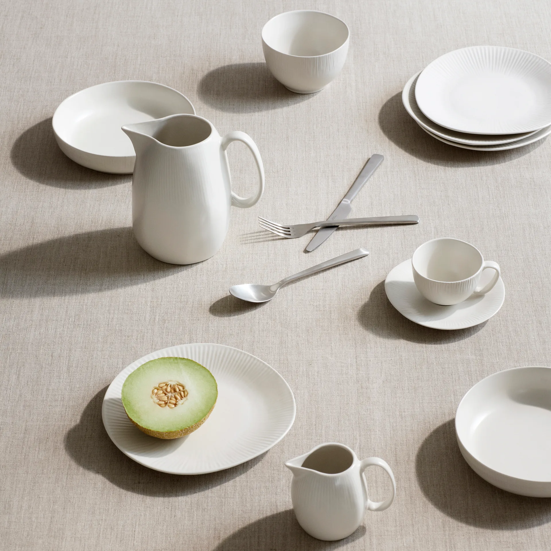 Sandvig maitokannu 25 cl, Soft white Broste Copenhagen