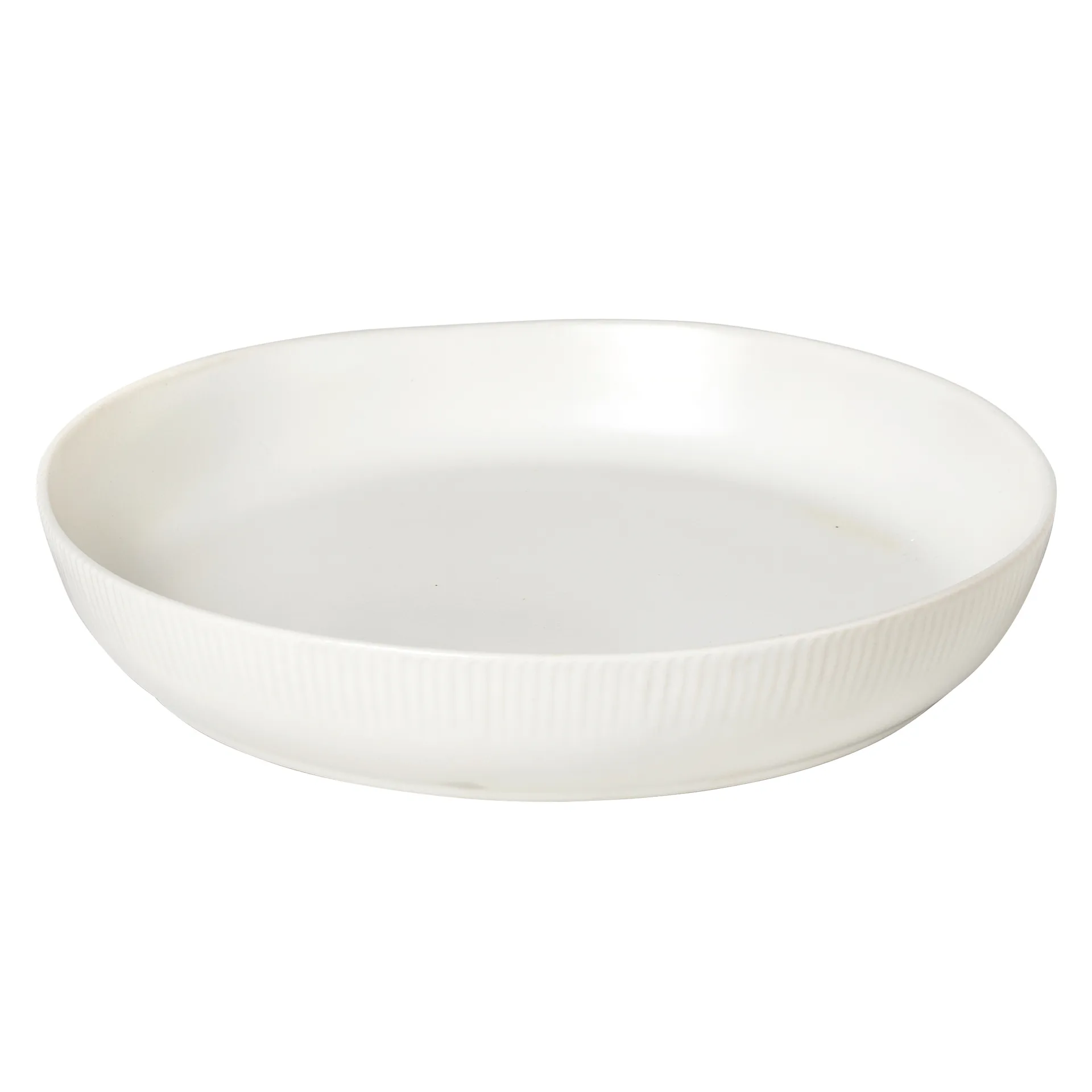 Sandvig tarjoilukulho soft white, 23 cm Broste Copenhagen