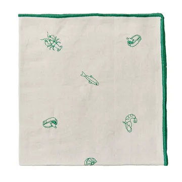 Sea lautasliina 45 x 45 cm - Jelly green - Broste Copenhagen